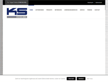 Tablet Screenshot of kssystem.de